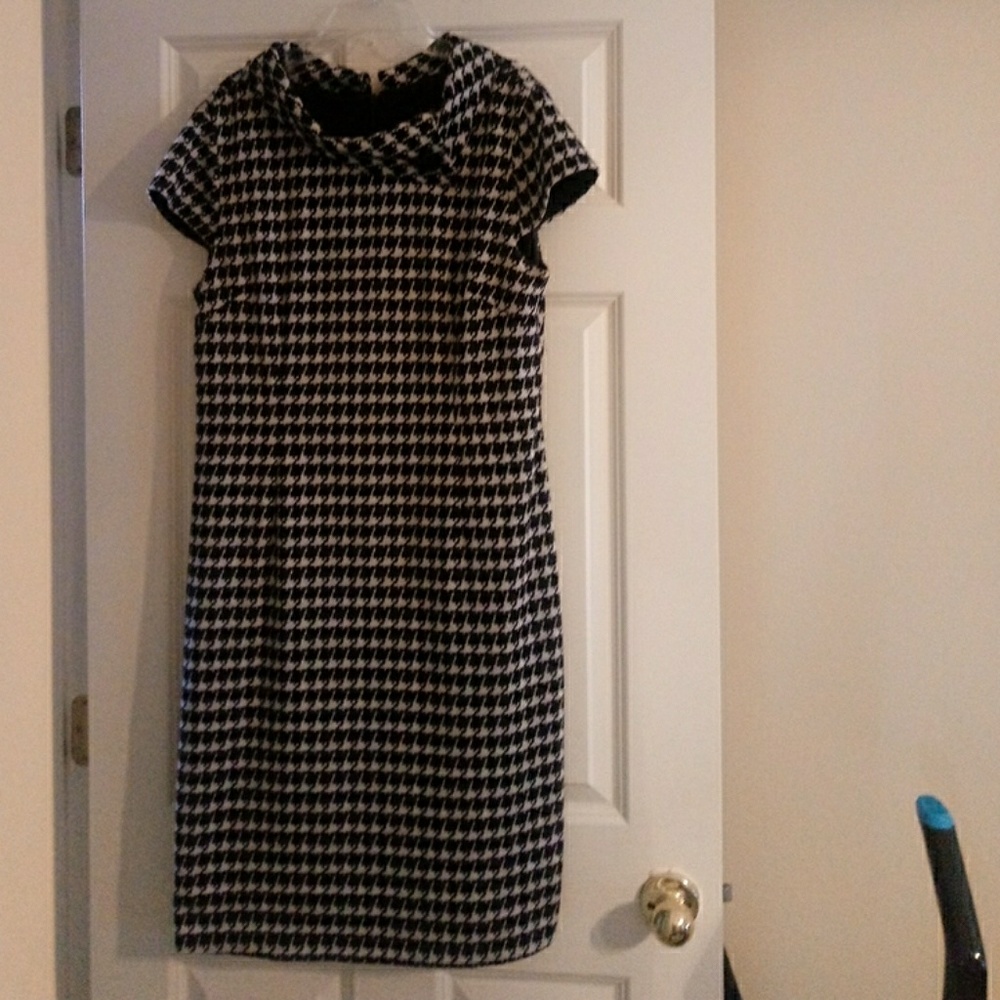 Houndstooth Dress